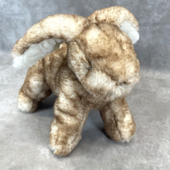 Mary Meyer Honey Bun Hare Bunny Plush Stuffed Animal Toy 9" Brown Soft - Picture 1 of 5